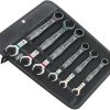 Wera Set De Clefs Plates, à Cliquet Et à Double Fourche Joker 6