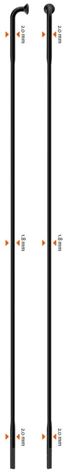 Sapim Rayons Race J-Bend Pour Rohloff - 20 Pièces - Fin De Série 9 Sapim Rayons Race J-Bend Pour Rohloff - 20 Pièces - Fin De Série – Image 7