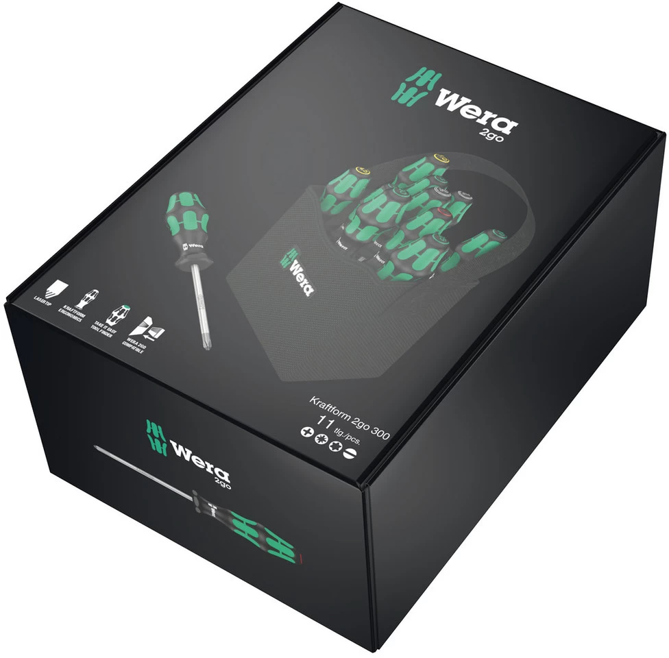 Wera Set De Tournevis Kraftform 2go 300 5 Wera Set De Tournevis Kraftform 2go 300 – Image 3
