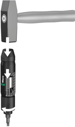 Wera Set De Tournevis à Choc 2090/17 -Composants De Vélo 227281