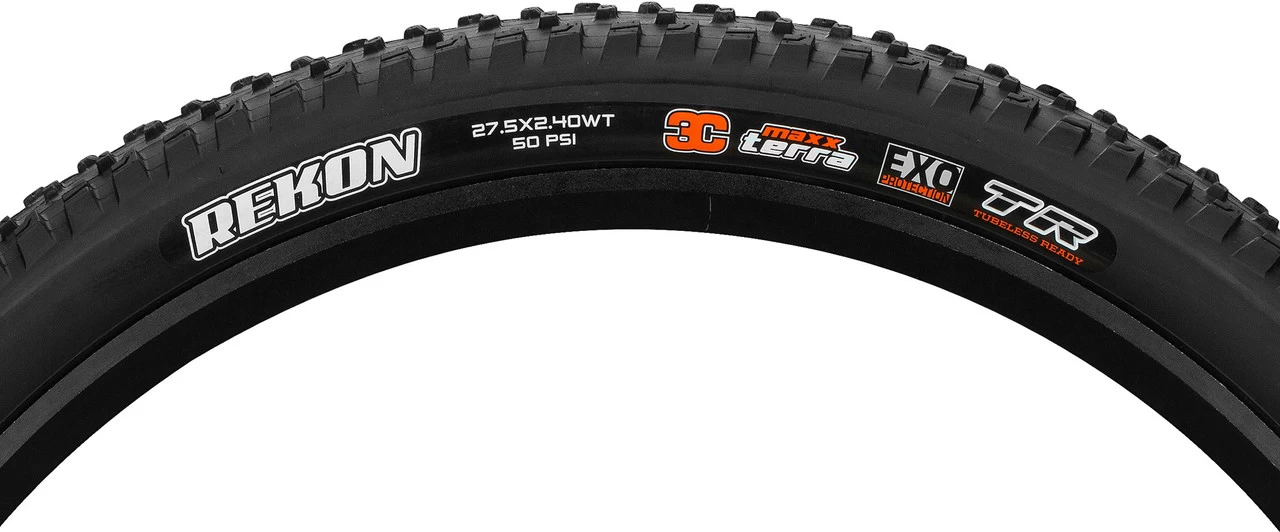 MAXXIS Pneu Souple Rekon 3C MaxxTerra EXO WT TR 27,5" 5 MAXXIS Pneu Souple Rekon 3C MaxxTerra EXO WT TR 27,5" – Image 3