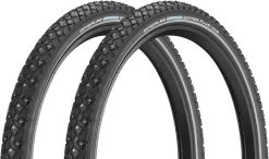 Schwalbe Set De 2 Pneus Rigides Cloutés Marathon Winter Plus 20"