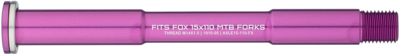 Axe Traversant 15 X 110 Mm Boost Pour Fox Racing Shox 4 Axe Traversant 15 X 110 Mm Boost Pour Fox Racing Shox – Image 2