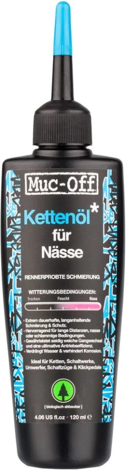 Muc-Off Lubrifiant Pour Chaîne Wet Lube Pour Conditions Mouillées