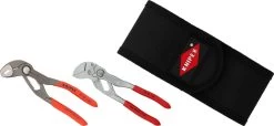 KNIPEX Set De Pinces Cobra Et Mini Clef à Pinces Pochette Pour Ceinture