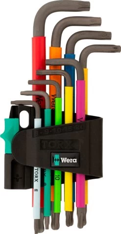 Wera Set De Clef Coudées Torx + Hex-Plus -Composants De Vélo 475436