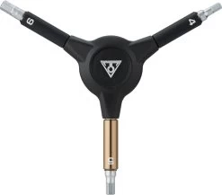 Topeak Clef à 3 Bras En Y Y-Hex Speed Wrench 4 / 5 / 6 Mm
